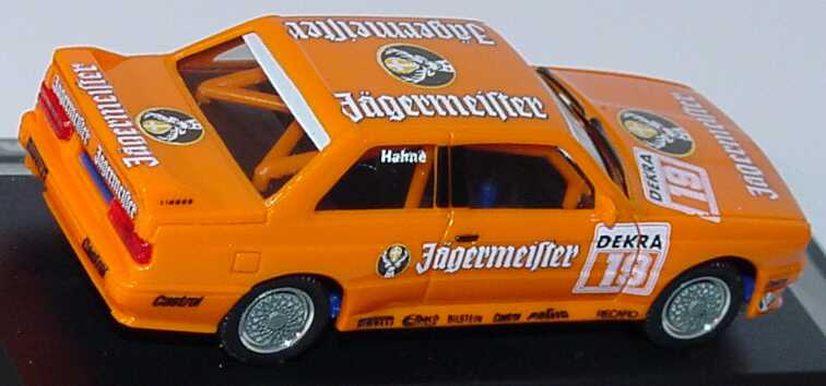 Foto 1:87 BMW M3 (E30) DTM 1992 Linder, Jägermeister Nr.19, Hahne herpa 035491