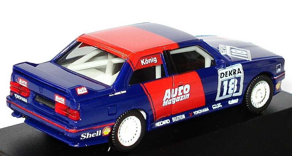 Foto 1:87 BMW M3 (E30) DTM 1993 Auto Maass, Auto Magazin Nr.18, König herpa 035774