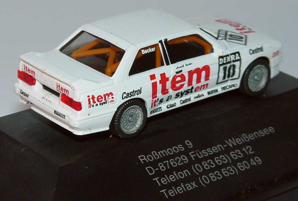 Foto 1:87 BMW M3 (E30) DTM 1993 Linder, item Nr.10, Becker Linder GmbH herpa