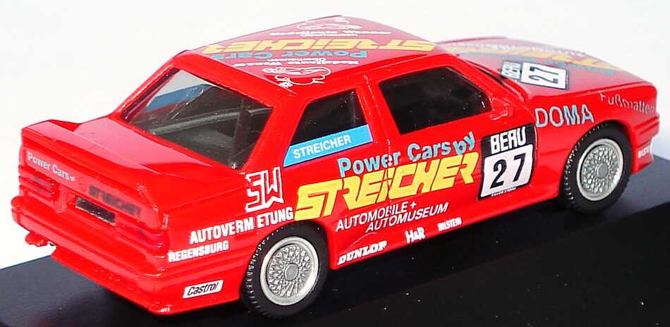Foto 1:87 BMW M3 (E30) Streicher Nr.27, Streicher (Michael Neumeister Rennsport) herpa