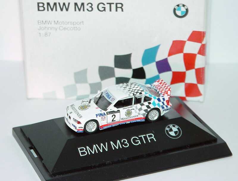 Foto 1:87 BMW M3 GTR Schnitzer, Warsteiner Nr.2 , J. Cecotto (ADAC GT Cup ´93) herpa 80419420562