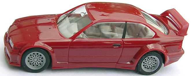 Foto 1:87 BMW M3 GTR weinrot herpa 021616