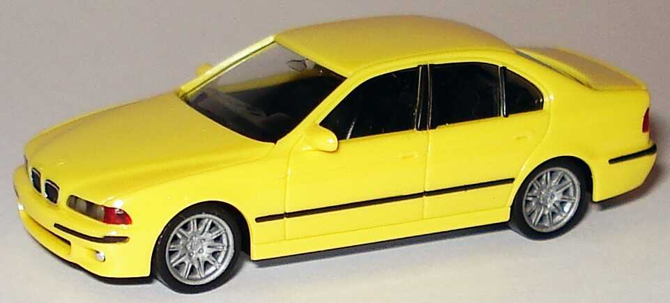 Foto 1:87 BMW M5 (E39) gelb herpa 022644