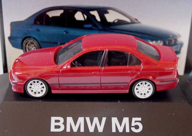 Foto 1:87 BMW M5 (E39) imolarot Werbemodell herpa 80419423089
