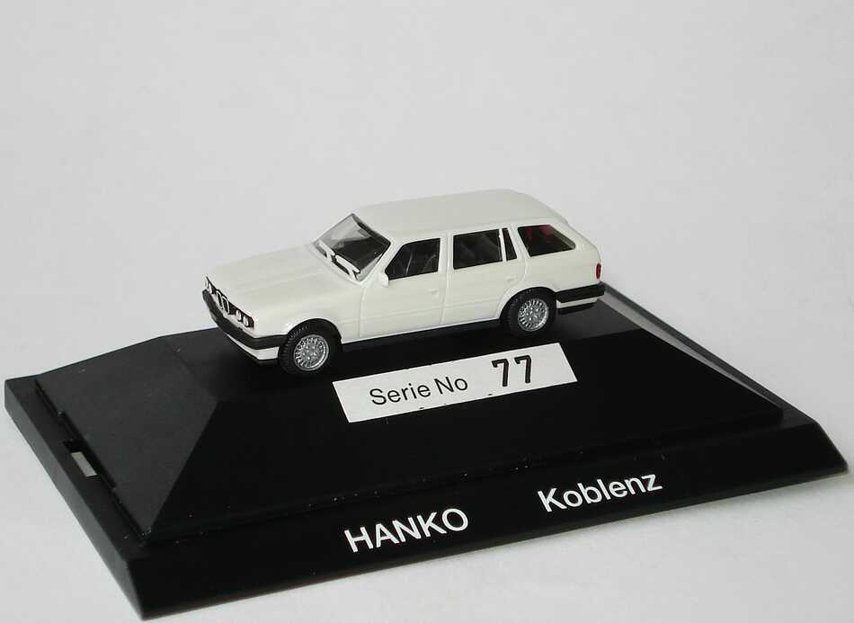 Foto 1:87 BMW Setpackung Hanko Koblenz (3er touring + 3er Cabrio + M3 + 5er + 7er + 850i + Z1), Auflage 80 Serien herpa