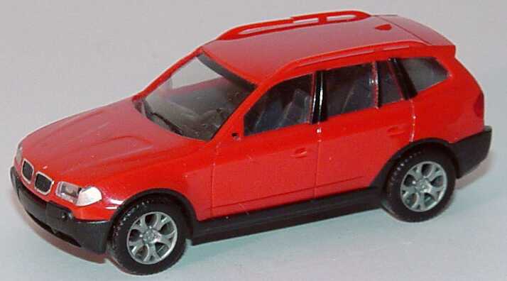 Foto 1:87 BMW X3 rot (Bastelware) herpa 033220