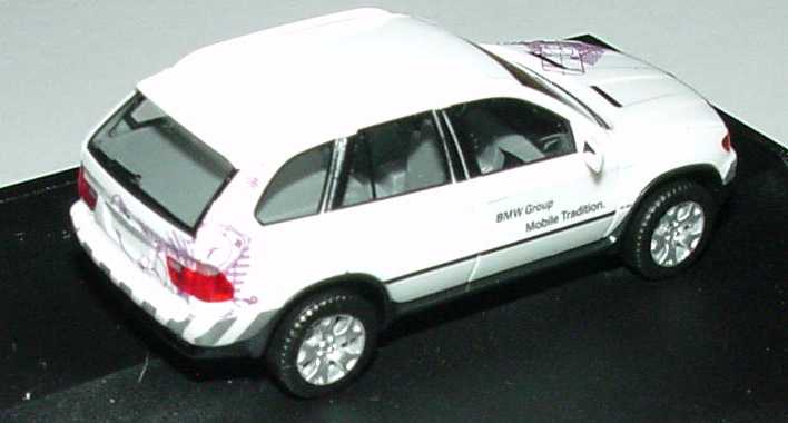 Foto 1:87 BMW X5 4.4i BMW Group, Mobile Tradition Werbemodell herpa 80410137697