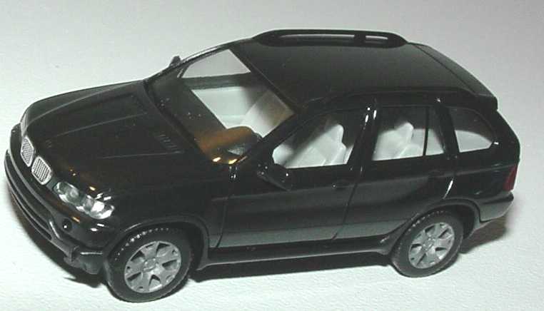 Foto 1:87 BMW X5 4.4i schwarz herpa 022842