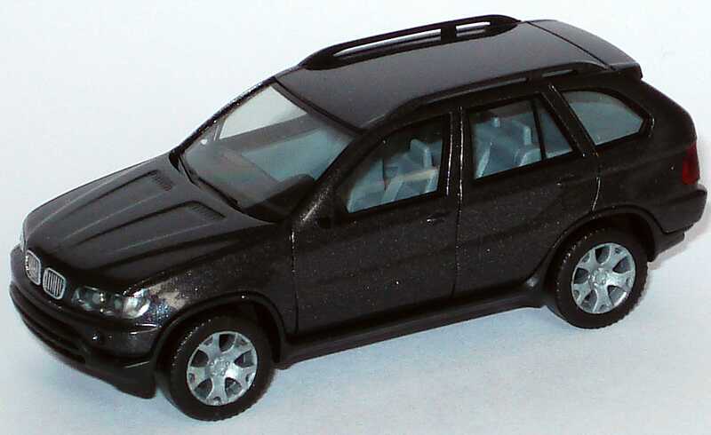 Foto 1:87 BMW X5 4.4i schwarz-met. herpa 032841