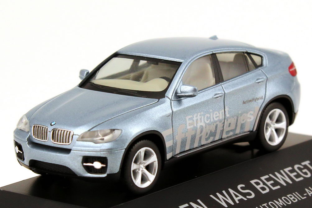 Foto 1:87 BMW X6 ActiveHybrid 63. IAA 2009 - Erleben, was bewegt. herpa 293082
