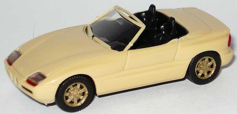 Foto 1:87 BMW Z1 beige, Felgen gold herpa 020749