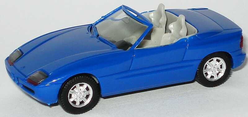 Foto 1:87 BMW Z1 blau, Felgen verchromt herpa 020749