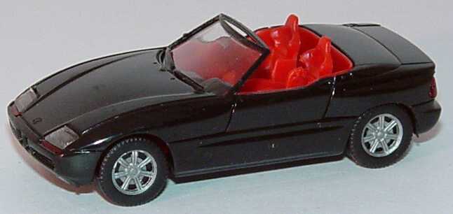 Foto 1:87 BMW Z1 schwarz IA rot - herpa 020749