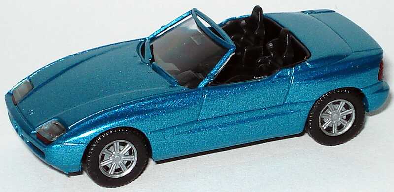 Foto 1:87 BMW Z1 türkisgrün-met. herpa 030748