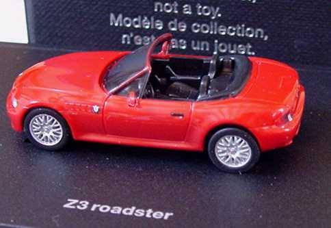 Foto 1:87 BMW Z3 1.8 facelift rot Werbemodell herpa 80419411716