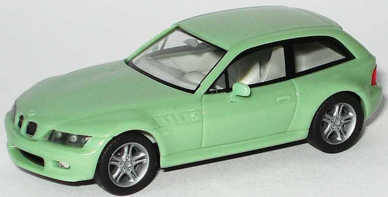 Foto 1:87 BMW Z3 Coupé mintgrün herpa 022453