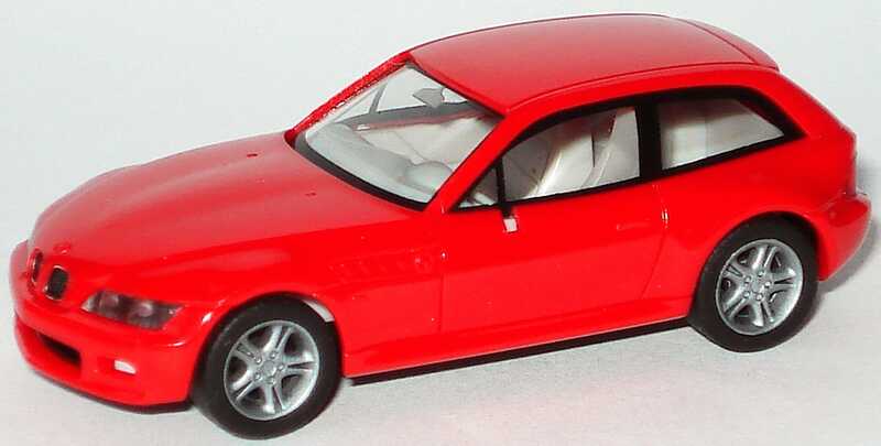 Foto 1:87 BMW Z3 Coupé rot herpa 022453