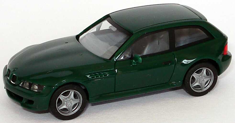 Foto 1:87 BMW Z3 M-Coupé dunkelgrün herpa 022460