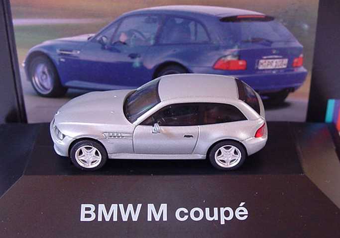 Foto 1:87 BMW Z3 M-Coupé silber-met. Werbemodell herpa 80419423112