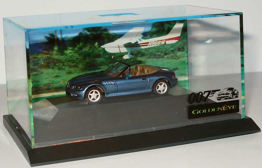 Foto 1:87 BMW Z3 blau-met. James Bond 007 - Golden Eye Werbemodell herpa 80419421163