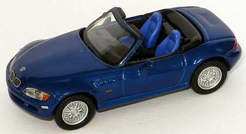 Foto 1:87 BMW Z3 blau-met. Schuco 21609