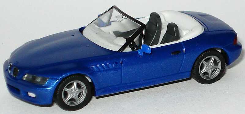 Foto 1:87 BMW Z3 blau-met. - herpa 031936