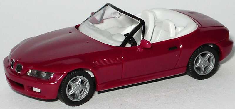 Foto 1:87 BMW Z3 brombeerviolett herpa 021937