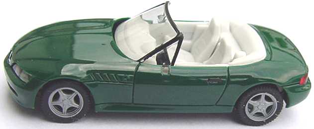 Foto 1:87 BMW Z3 dunkelgrün herpa 021937