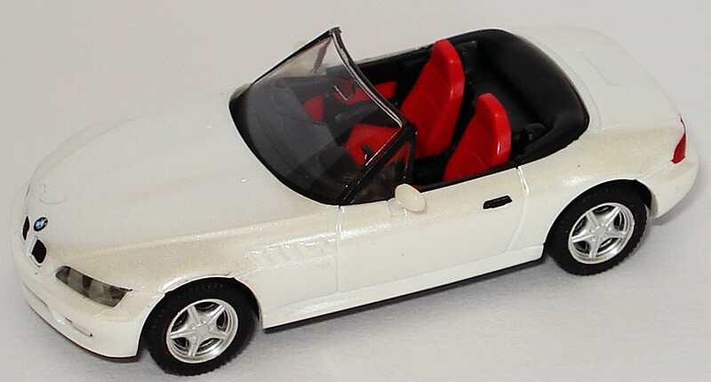 Foto 1:87 BMW Z3 perlmuttweiß-met. (ohne PC-Box) herpa 101042