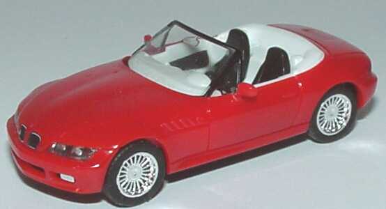 Foto 1:87 BMW Z3 rot mit Alpina-Felgen herpa 195850