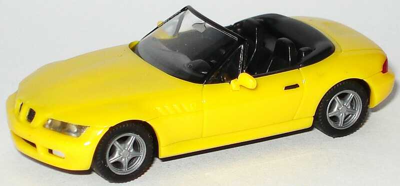 Foto 1:87 BMW Z3 zinkgelb herpa 021937