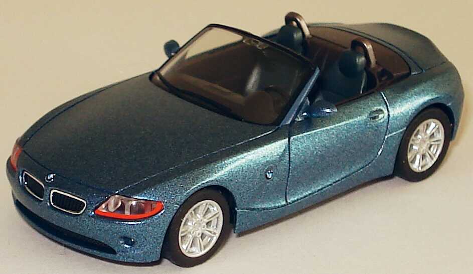 Foto 1:87 BMW Z4 blau-met. herpa 033121
