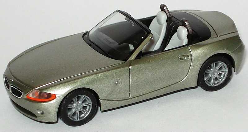 Foto 1:87 BMW Z4 grausilber-met. herpa 033121
