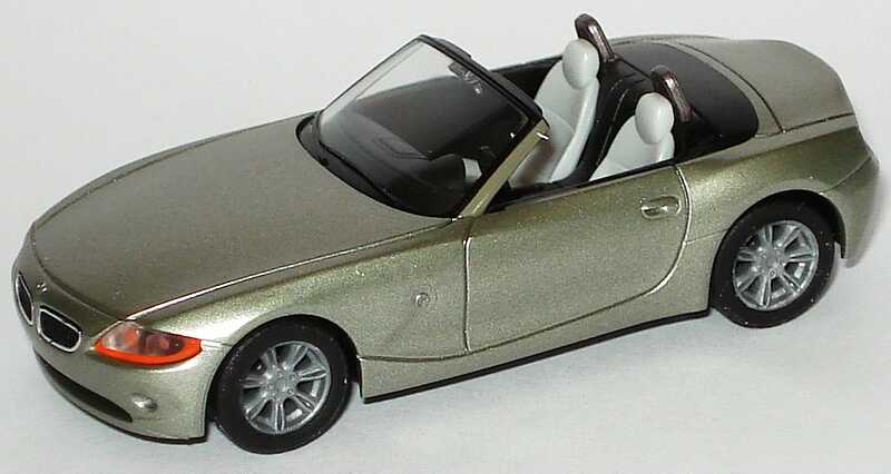 Foto 1:87 BMW Z4 grausilber-met. herpa 033121