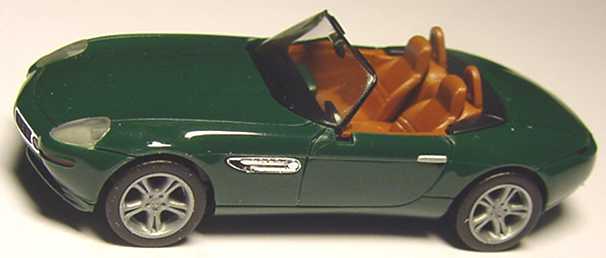 Foto 1:87 BMW Z8 dunkelgrün herpa 022897