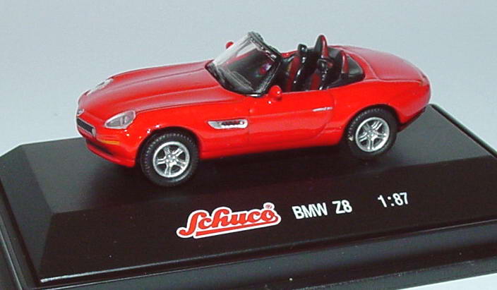 Foto 1:87 BMW Z8 rot Schuco 21611