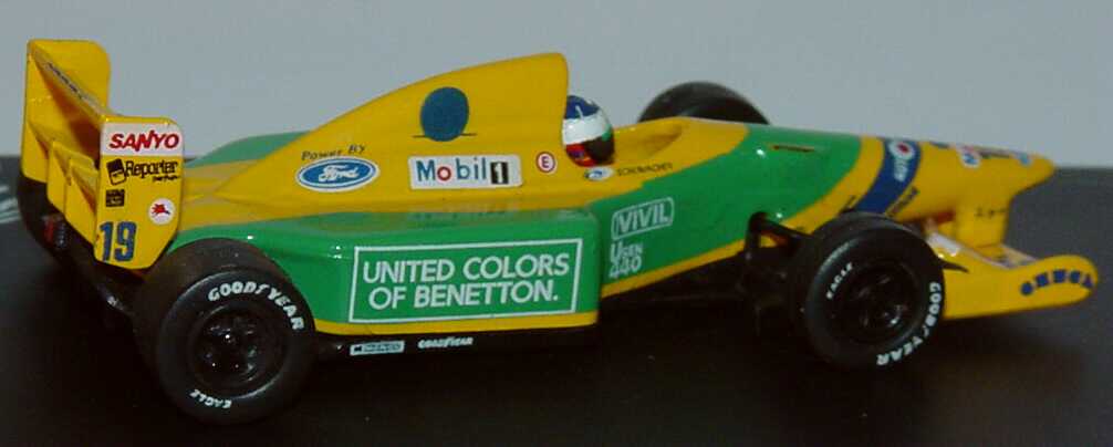 Foto 1:87 Benetton Ford B 192 Nr.19, Michael Schumacher (Sieger GP Spa 1992) Paul´s Model Art 510928719