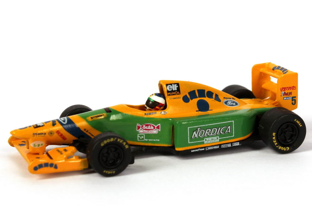 Foto 1:87 Benetton Ford B 193 Formel 1 1993 Nr.5 Michael Schumacher - mein 2. Formel 1 Sieg - Pauls Model Art 510 938705