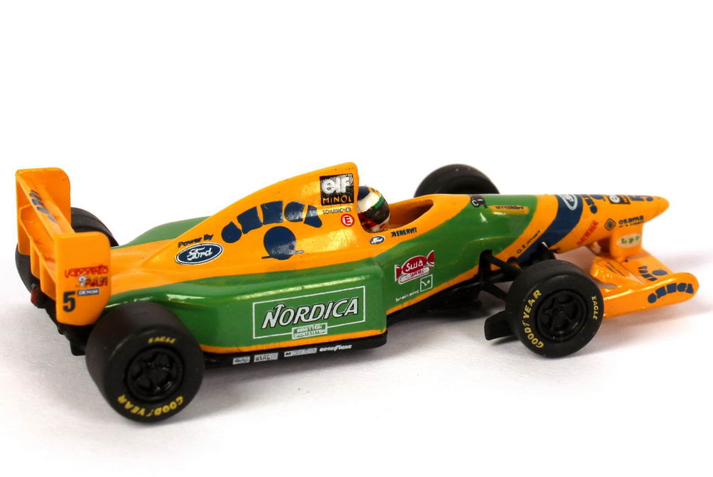 Foto 1:87 Benetton Ford B 193 Formel 1 1993 Nr.5 Michael Schumacher - mein 2. Formel 1 Sieg - Pauls Model Art 510 938705