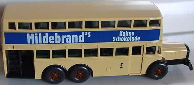 Foto 1:87 Berliner Doppelstockbus D38 Holdebrand´s Wiking