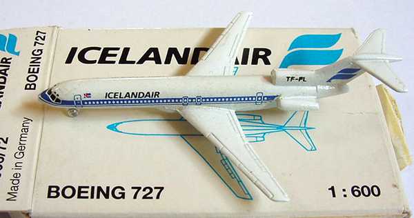 Foto 1:600 Boeing B 727 Icelandair Schabak