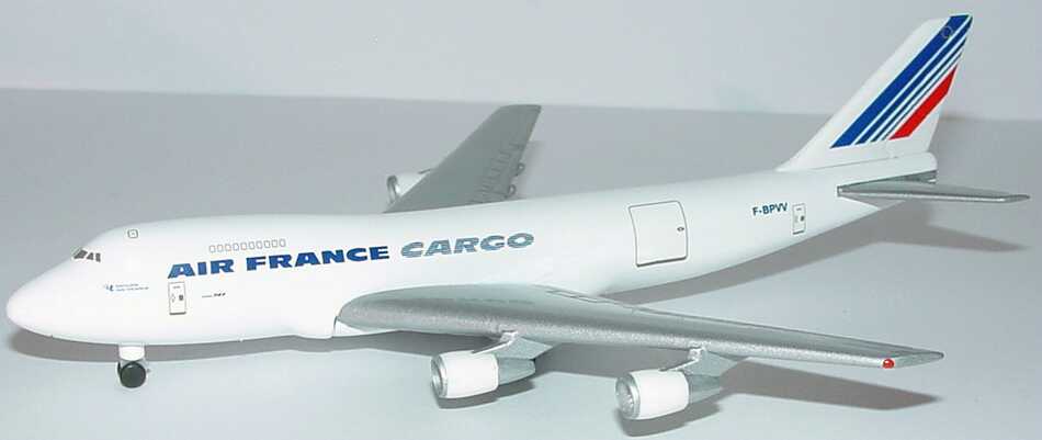 Foto 1:500 Boeing B 747-200F Air France Cargo herpa Wings 502450