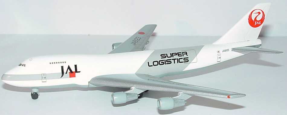 Foto 1:500 Boeing B 747-200F JAL Super Logistics herpa Wings 502481