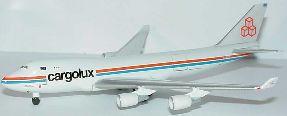 Foto 1:500 Boeing B 747-400F Cargolux, LX-FCV herpa Wings 511681