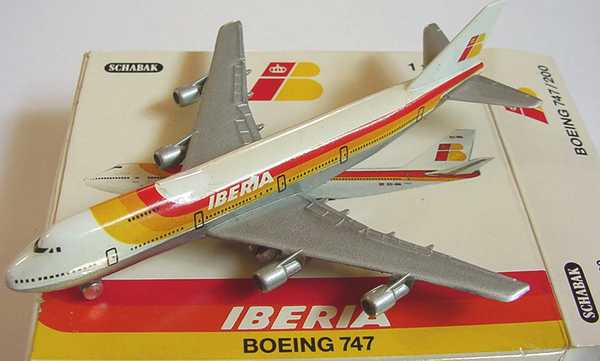 Foto 1:600 Boeing B 747 Iberia Schabak