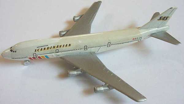 Foto 1:600 Boeing B 747 SAS Scandinavian Schabak