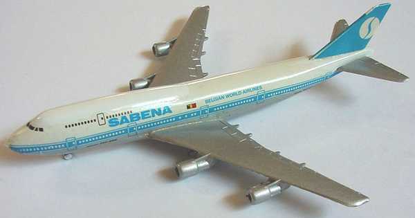 Foto 1:600 Boeing B 747 Sabena Schabak