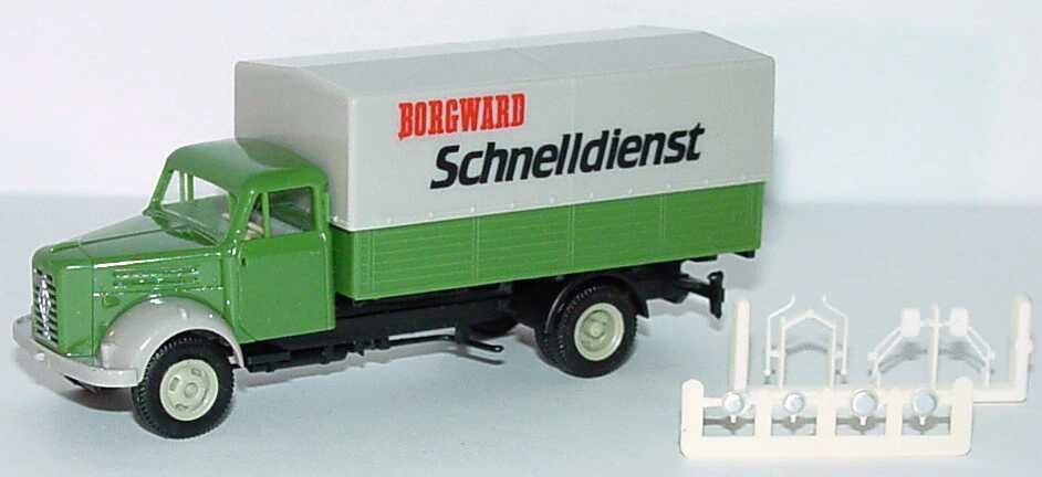 Foto 1:87 Borgward B4500 2a PP-Lkw Borgward Schnelldienst Albedo