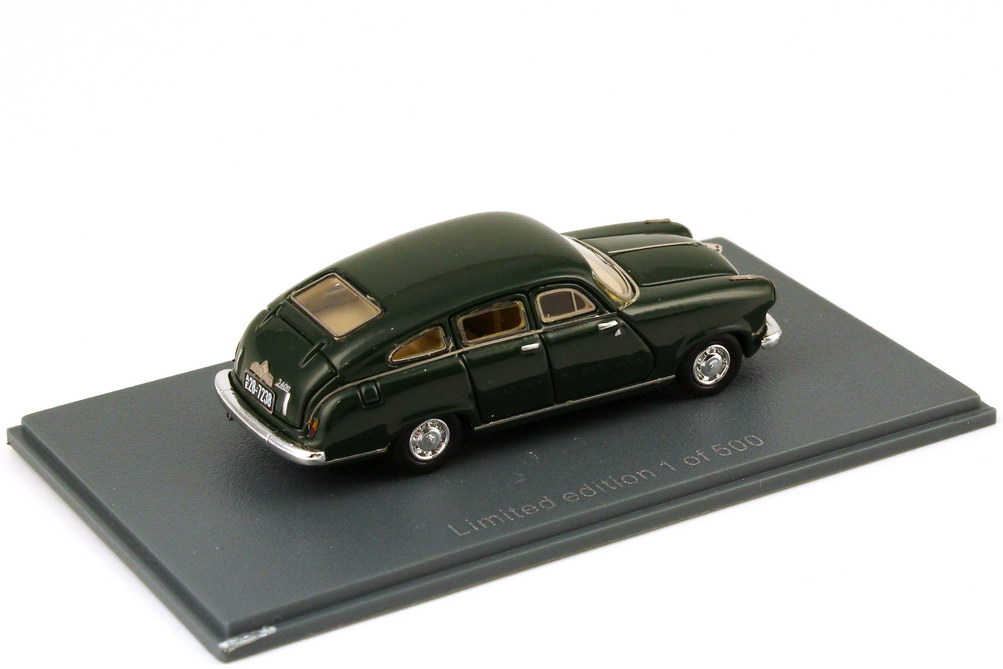 Foto 1:87 Borgward Hansa 2400 Schrägheck (1955) dunkel-grün NEO Scale Models 87238