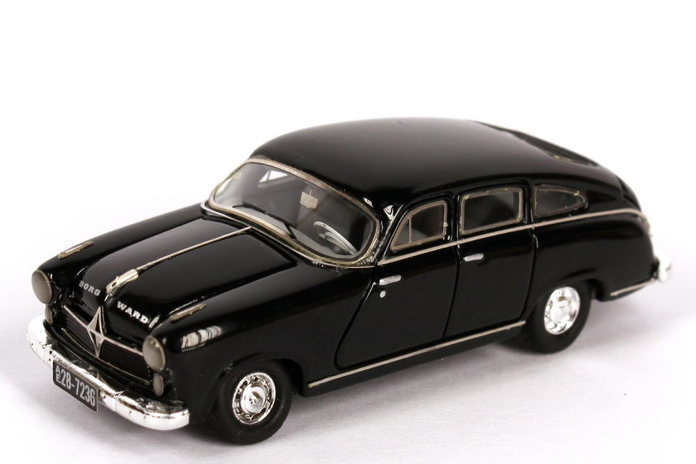 Foto 1:87 Borgward Hansa 2400 Schrägheck (1955) schwarz NEO Scale Models 87236